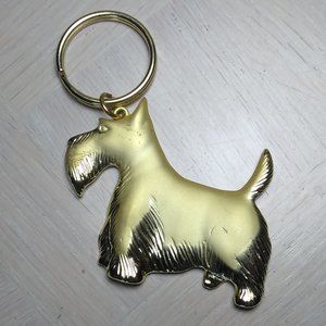 Scottish Terrier Dog Keychain